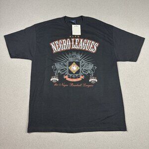 Vintage Negro Leagues NLBM T-Shirt Mens Size XL Rap Tee Double Sided
